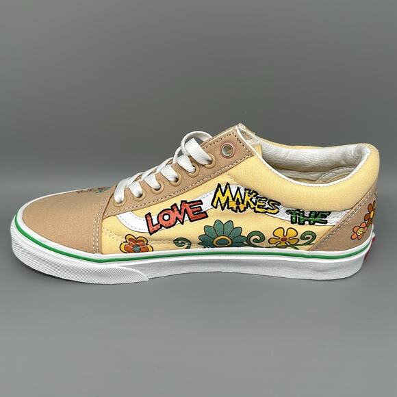 Vans Off The Wall x Sesame Street Elmo Skate Shoes Women's Sz 8 - Picture 6 of 10